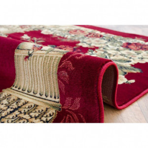 Covor Clasic, Lotos Coloane Rosu, 150x230 cm - Img 4