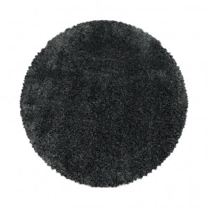 Covor Fluffy Gri 160x160 cm - Img 1