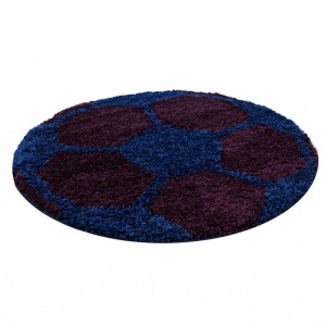 Covor Fun Bleumarin 120x120 cm - Img 2