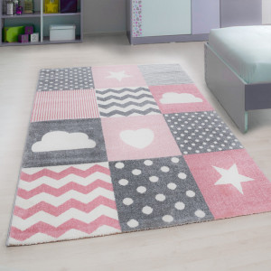 Covor Kids Roz V6 120x170 cm - Img 1