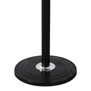 Cuier Keleste, negru, 37x37x175 cm - Img 3