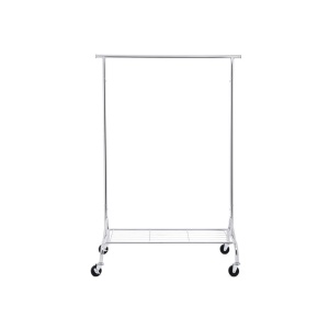 Cuier pe roti Songmics Argintiu 102x39x6.5 cm - Img 2