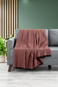 Cuvertura pentru Canapea Model Lalin 200 Tile Red - Img 1
