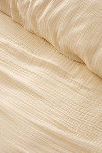 Cuvertura pentru Pat Dublu Model Muslin Ecru (220 x 250) - Img 2