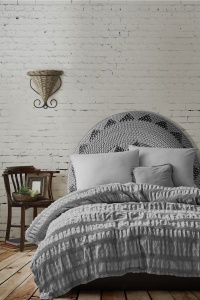 Cuvertura Pled pentru pat dublu Model Apollo Grey