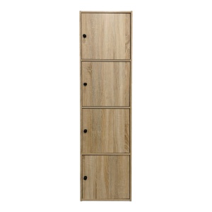 Dulap Gabino, stejar sonoma, 40x39x158 cm - Img 4