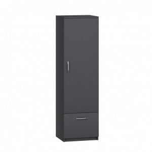 Dulap haine Model Santa, Antracit, 60x47.1x187 cm - Img 4