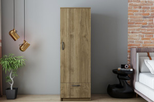 Dulap haine Model Santa, Nuc, 60x47.1x187 cm - Img 1