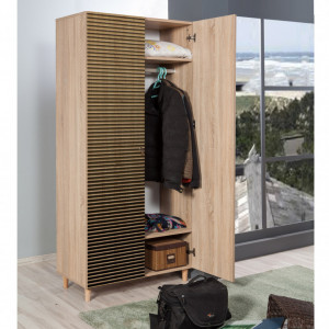 Dulap haine Model Stil, Multicolor, 90x52x192 cm - Img 4