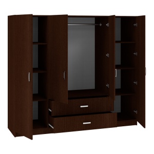 Dulap haine Royal, wenge, 200x58x177 cm - Img 2