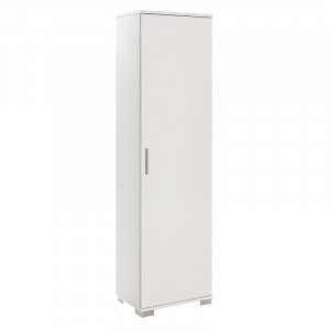 Dulap multifunctional Model Chad, Alb, 45x32x169 cm