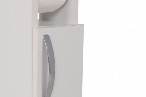 Dulap multifunctional Model Star, Alb, 15x12x65 cm - Img 5