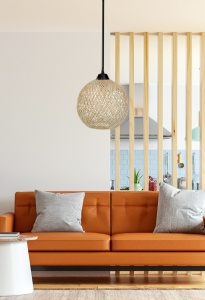 Lustra 190 Negru 22x24x55 cm - Img 1