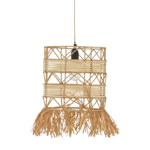 Lustră Crossio Inart, natural, 30x110 cm