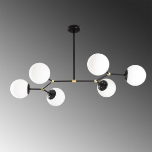 Lustra Damar - 6321 Negru Alb - Img 4