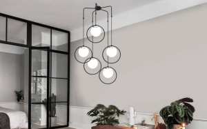 Lustra Dolunay - 4511 Negru Alb