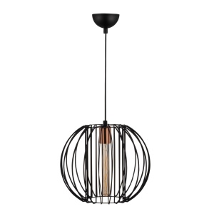 Lustra Fellini Negru 33x33x124 cm - Img 3