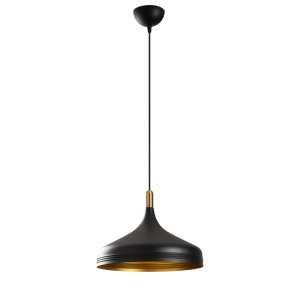 Lustra Saglam Negru 36x36x124 cm - Img 2