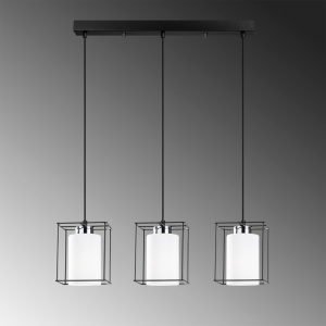 Lustra Swank Negru 65x65x113 cm - Img 4