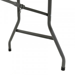 Masa de camping pliabila profesionala Aprilia - singura bucata gri deschis 183x76x74cm - Img 8