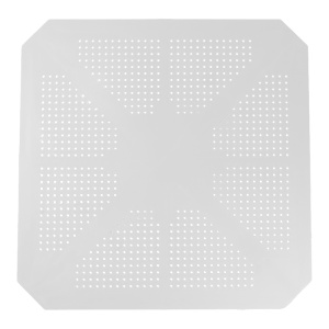 Masa de Gradina Model Icon, Alb, 80x80x74.5 cm - Img 3
