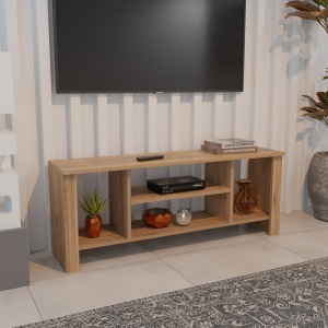 Mobilă TV Seref, stejar, 120x30x47 cm