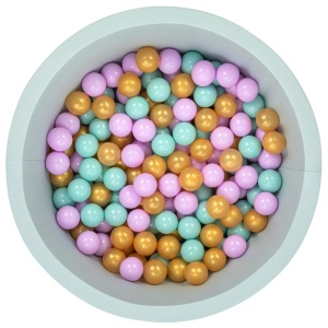 Piscina de bile Bubble Pops v3 Menta 85x85x30 cm - Img 2