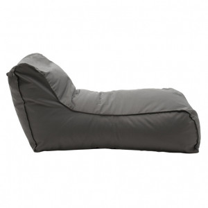 Puf Bean Bag Impermeabil Lara Gri Inchis - Img 3