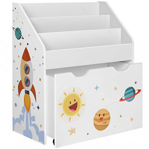 Raft Multifunctional Camera Copii Model Aaliyah, Multicolor, 62.5x29.5x70.0 cm - Img 2
