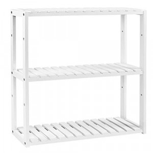 Raft pentru baie Model Cheyenne, Alb, 60x15x55 cm - Img 2