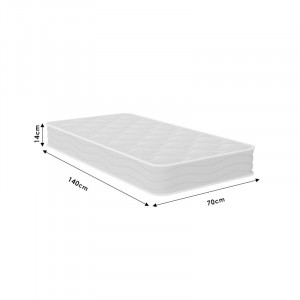Saltea Cotton Baby Chic Strom cu o singura fata 14cm 70x140cm - Img 5