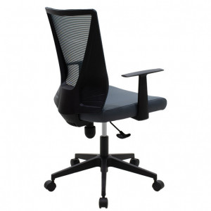 Scaun Birou Ghost Negru - Gri - Img 2