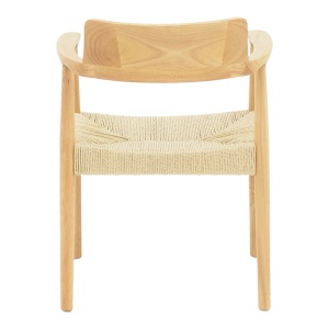 Scaun cu Brate Model Jojene, Natur, 58x54x79 cm - Img 5