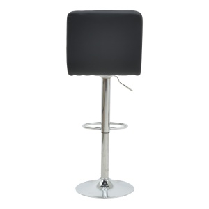Scaun de bar Remina V2, negru, 44x44x112 cm - Img 6