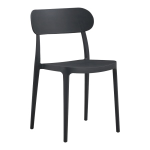 Scaun de Gradina Amvroan, gri antracit, 51x49x79.5 cm