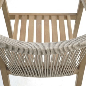 Scaun de Gradina Malibu II, bej, 58x63x74 cm - Img 7