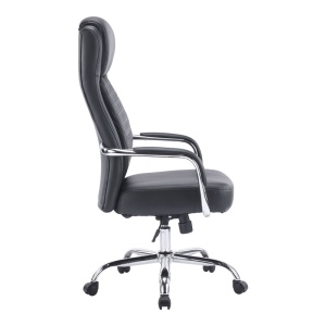 Scaun directorial Venza, negru, 70x65x117-124 cm - Img 3