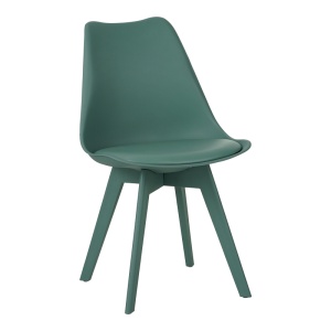 Scaun Gaston, verde, 48.5x53.5x81.5 cm