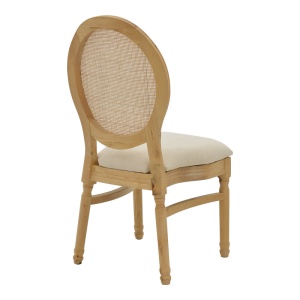 Scaun Model Canco, Natur, 50x55x98 cm - Img 2