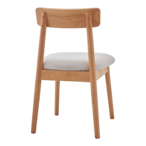 Scaun Model Houlian, Natur, 46x45x78 cm - Img 2