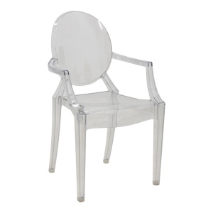 Scaun Model Narova, Transparent, 43x48x92 cm