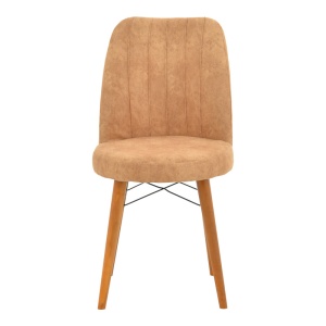 Scaun Model Nevis, Maro/Nuc/Negru, 47x50x91 cm - Img 4