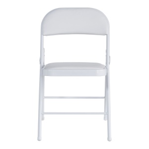 Scaun pliabil Niro, alb, 46x46x79 cm - Img 4