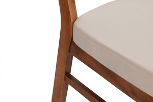 Set 2 scaune Model Elma, Nuc/Crem, 41.5x43.5x86 cm - Img 9