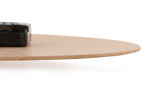 Set ceasuri decorative din MDF, 2 bucati YMS Multicolor 68x32 cm - Img 6