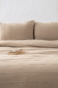 Set Cuvertura Pique Model Sedef Beige - Img 3