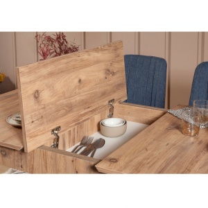 Set Masa si Scaune 5 Piese Vina 104 Atlantic Pine-Dark Blue - Img 13