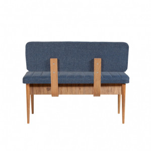 Set Masa si Scaune 5 Piese Vina 104 Atlantic Pine-Dark Blue - Img 3