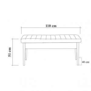 Set Masa si Scaune 5 Piese Vina 105 Atlantic Pine-Antracit - Img 10