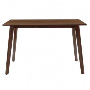 Set Masa si Scaune Benson-Orlean 5 Piese Nuc Inchis - Bej 120x80x75 cm - Img 5